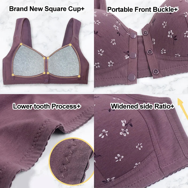 2026 New Anti Sagging Front Open Bra