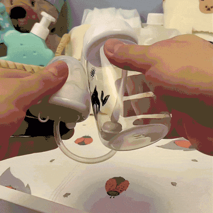 Hands Free Self Feeding Bottle