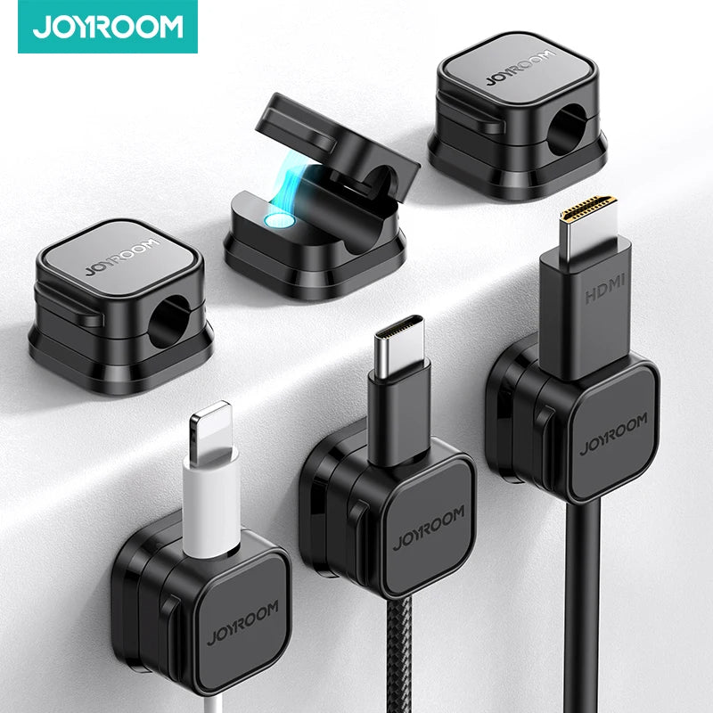 Magnetic Universal Wire Holder – Keep Your Desk Clean & Organized