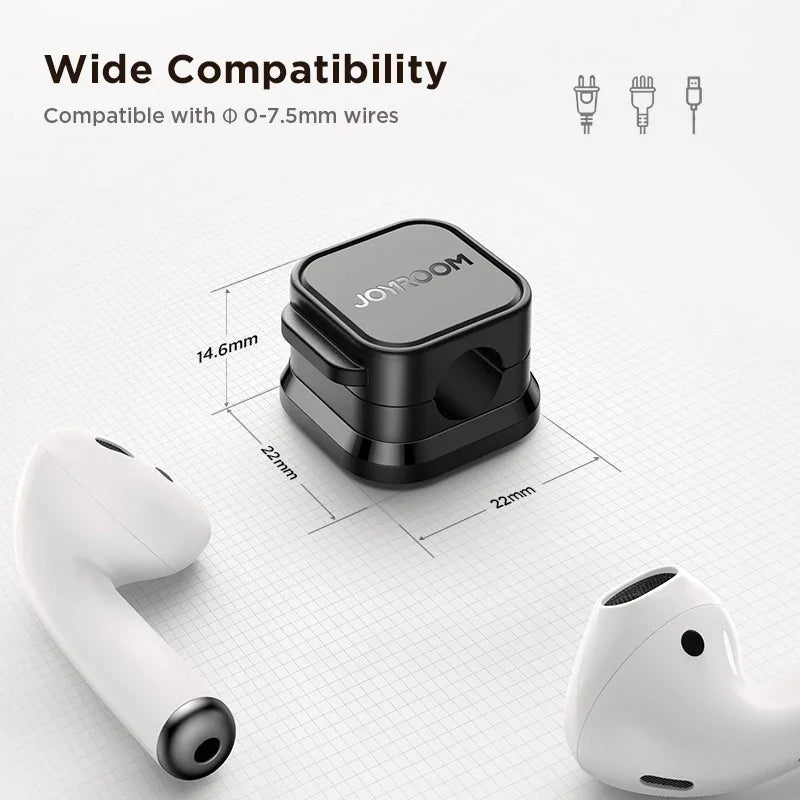Magnetic Universal Wire Holder – Keep Your Desk Clean & Organized