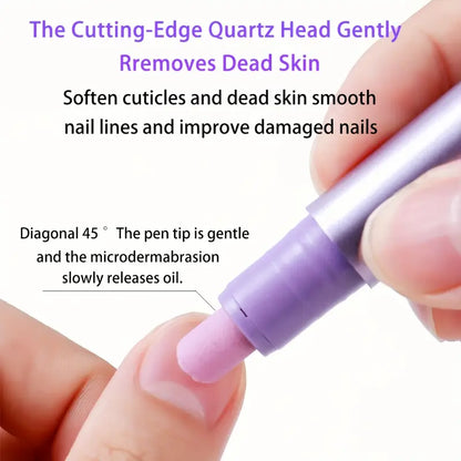 ✨ 3-in-1 Nail Care Pen with Ceramic Tip 💅