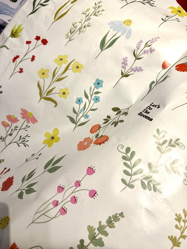 Reusable DIY Floral Bloom Wall Stickers