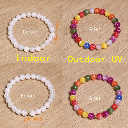 Rainbow UV Reactive Bracelet | Color Changing Bracelet