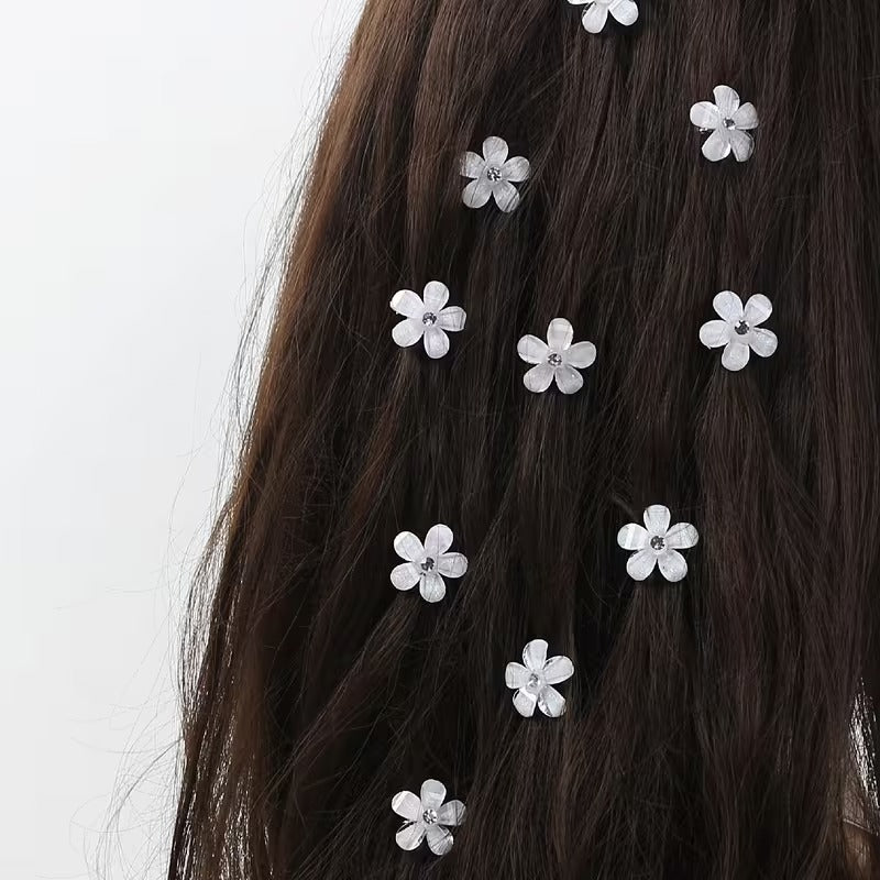 Daisy Charm Hair Clips Set