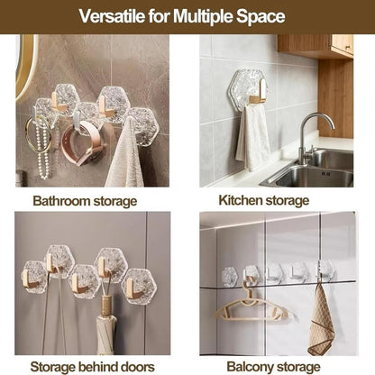 Premium Self-Adhesive Wall Hooks
