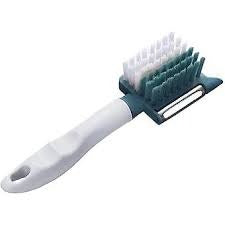4-in-1 Potato & Vegetable Peeler, Brush & Spot Remover
