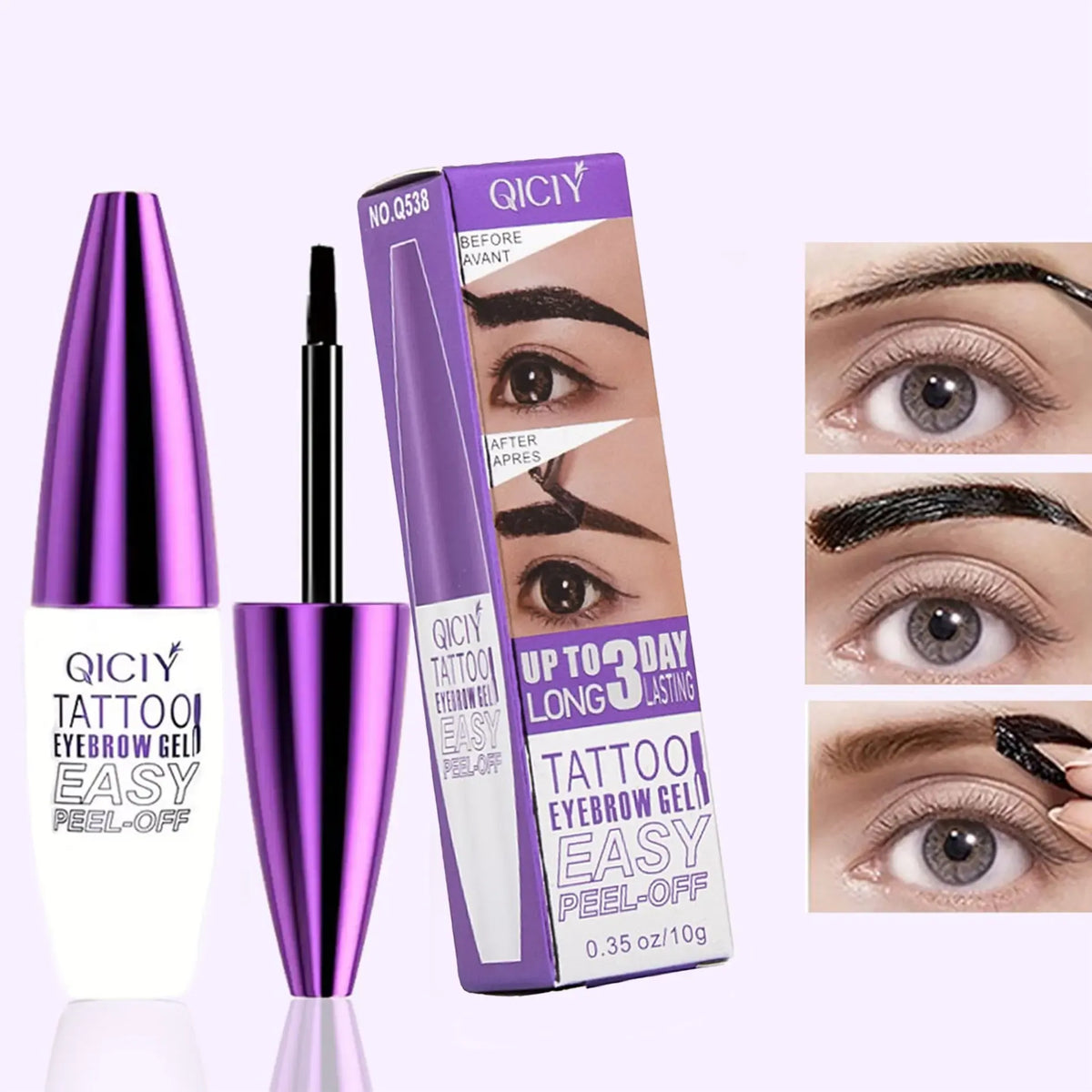 Tattoo Brow Gel – PEEL-OFF Brow Tint