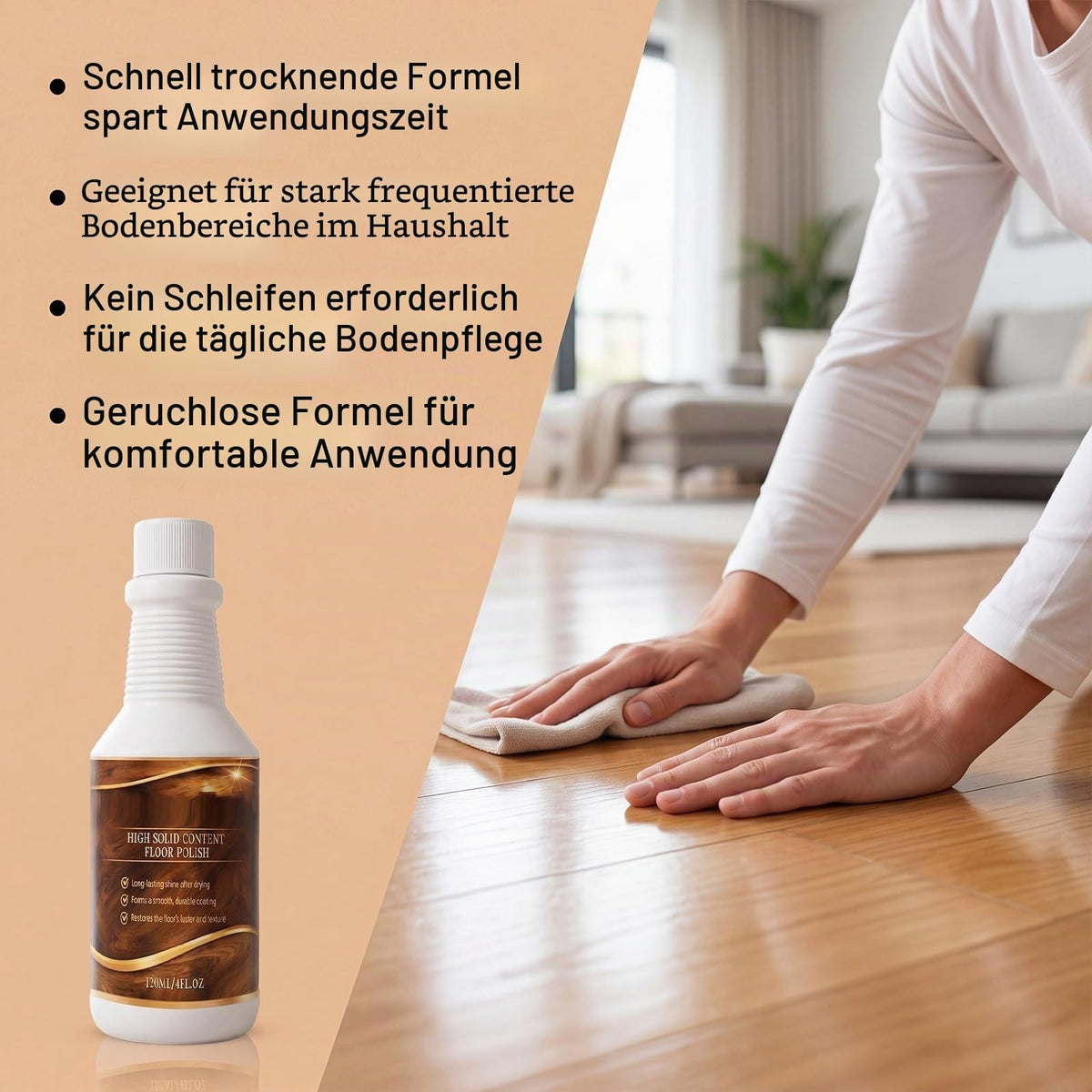 FloorRevive High-Gloss Floor Polish – Restore Shine & Protect Your Floors