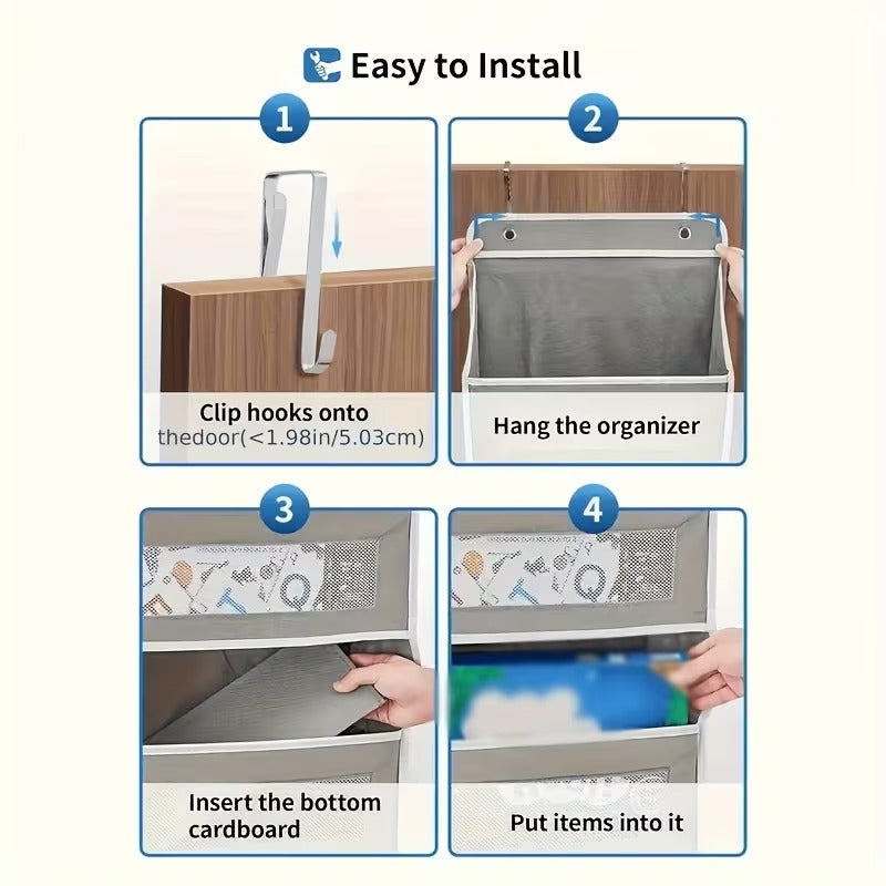 5-Tier Hanging Multi-Purpose Door Organizer