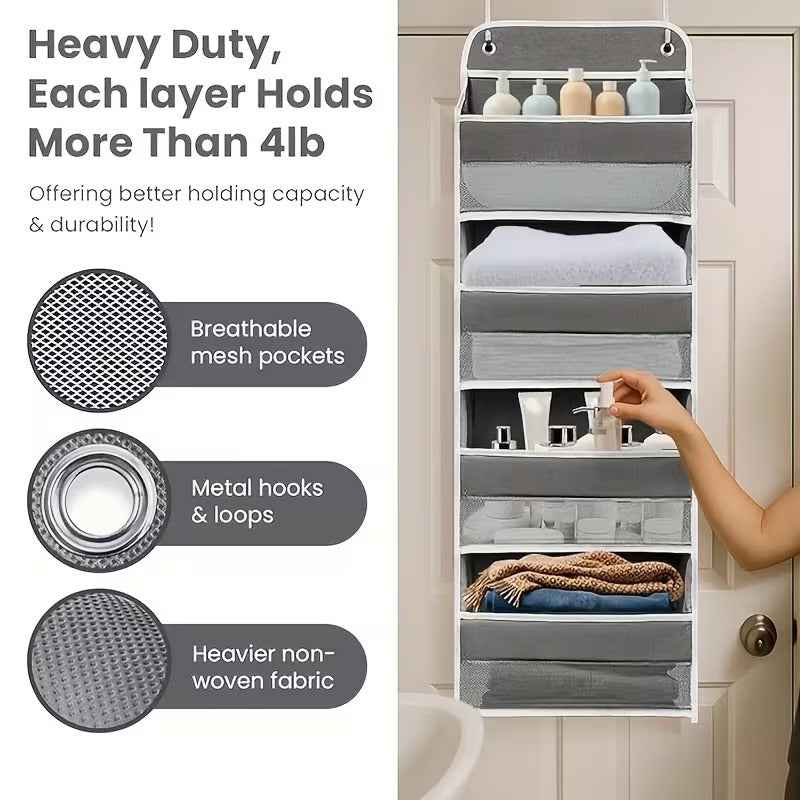 5-Tier Hanging Multi-Purpose Door Organizer