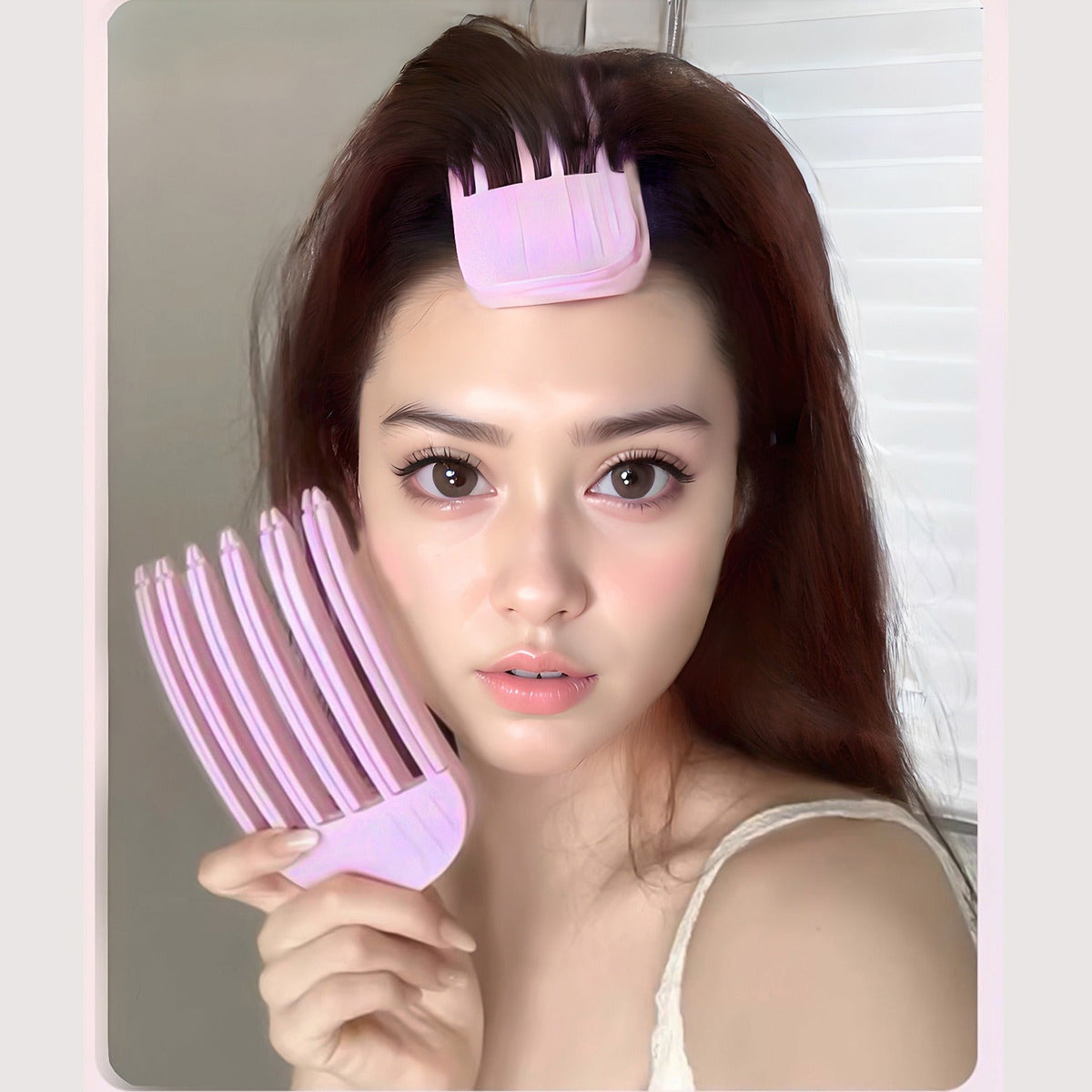 💖 Fluffy Hair Volumizing Clip Comb – Instant Hair Lift & Volume Tool