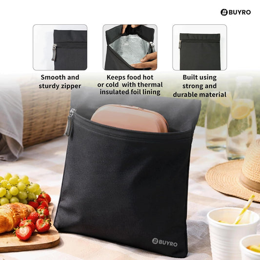 🥗 Leak Proof Insulated Lunch Bag – Freshness On The Go