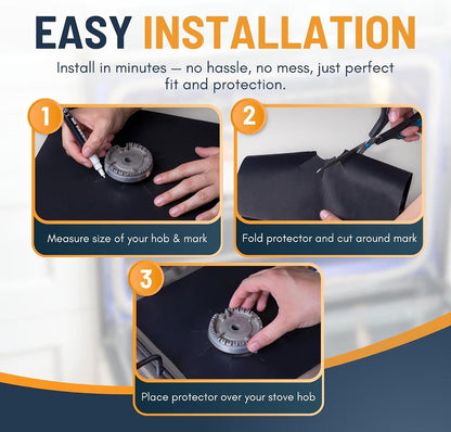 🔥 Smart Stove Protector Cover – Heat Resistant Fiberglass Gas Stove Mat