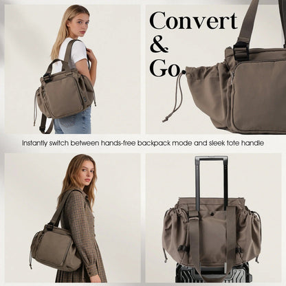👜 Multifunctional Tote Backpack – Stylish Convertible Travel & Daily Bag