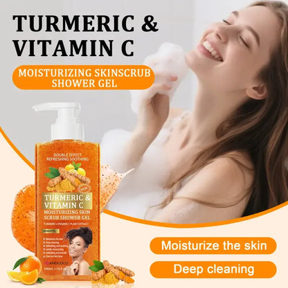 Glow Boost Turmeric Body Scrub Gel (500 ml)