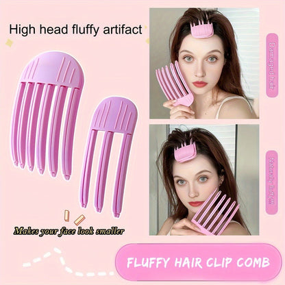 💖 Fluffy Hair Volumizing Clip Comb – Instant Hair Lift & Volume Tool
