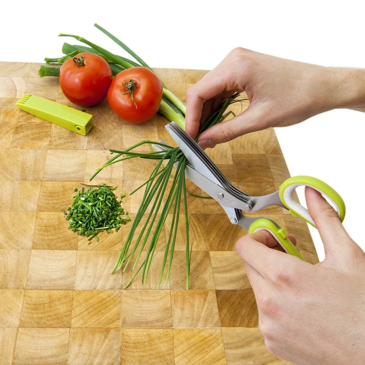 5-Blades Herb Scissor – Quick & Easy Kitchen Chopper