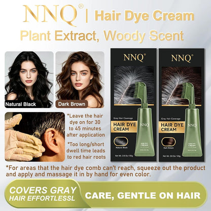 Plant-Based Hair Color Cream