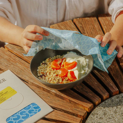 ♻️ Reusable Natural Food Storage Wrap – Freshness Without Waste