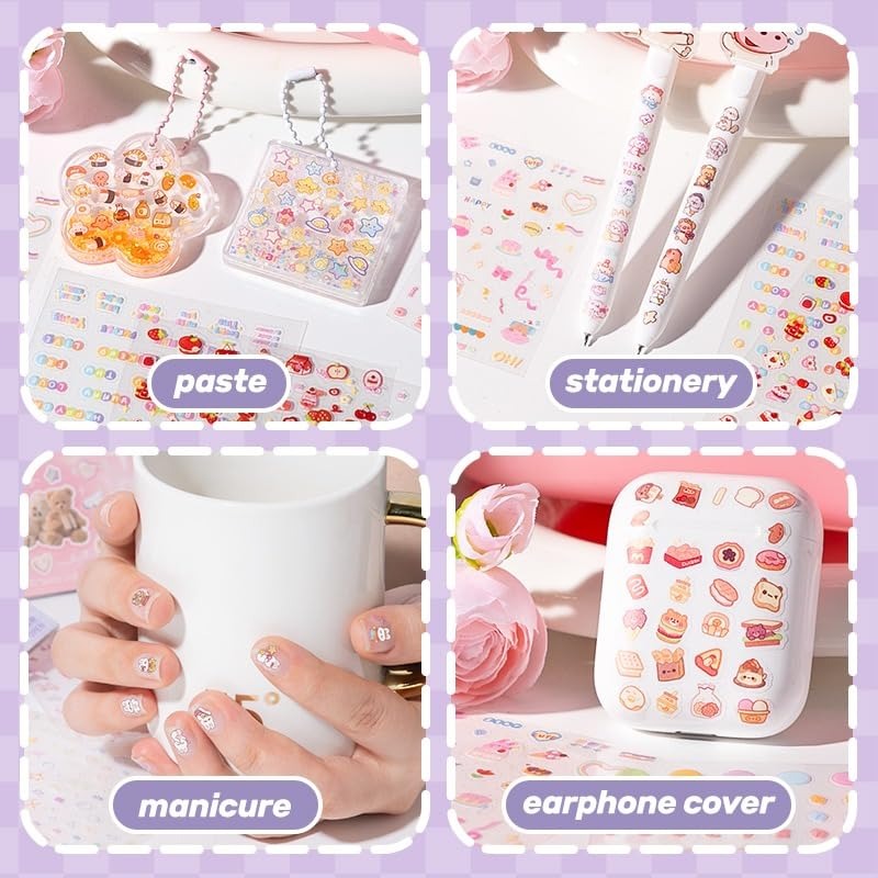 Mini Cute Sticker Book Set