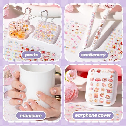 Mini Cute Sticker Book Set