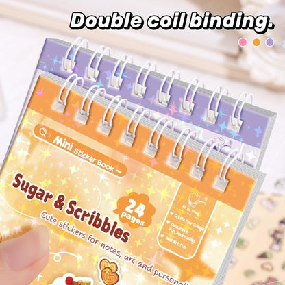 Mini Cute Sticker Book Set