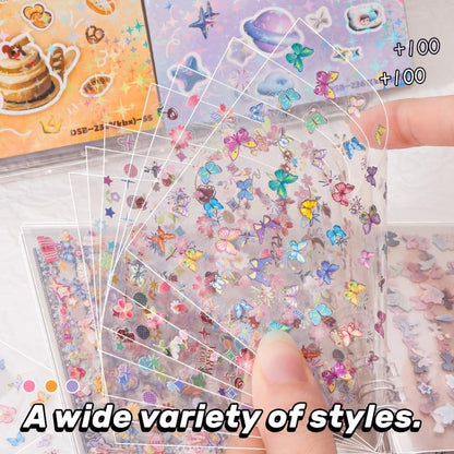Mini Cute Sticker Book Set
