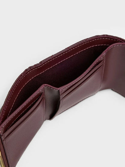Luxury Compact Wallet For Women – Elegant Design, Smart Storage 🌸