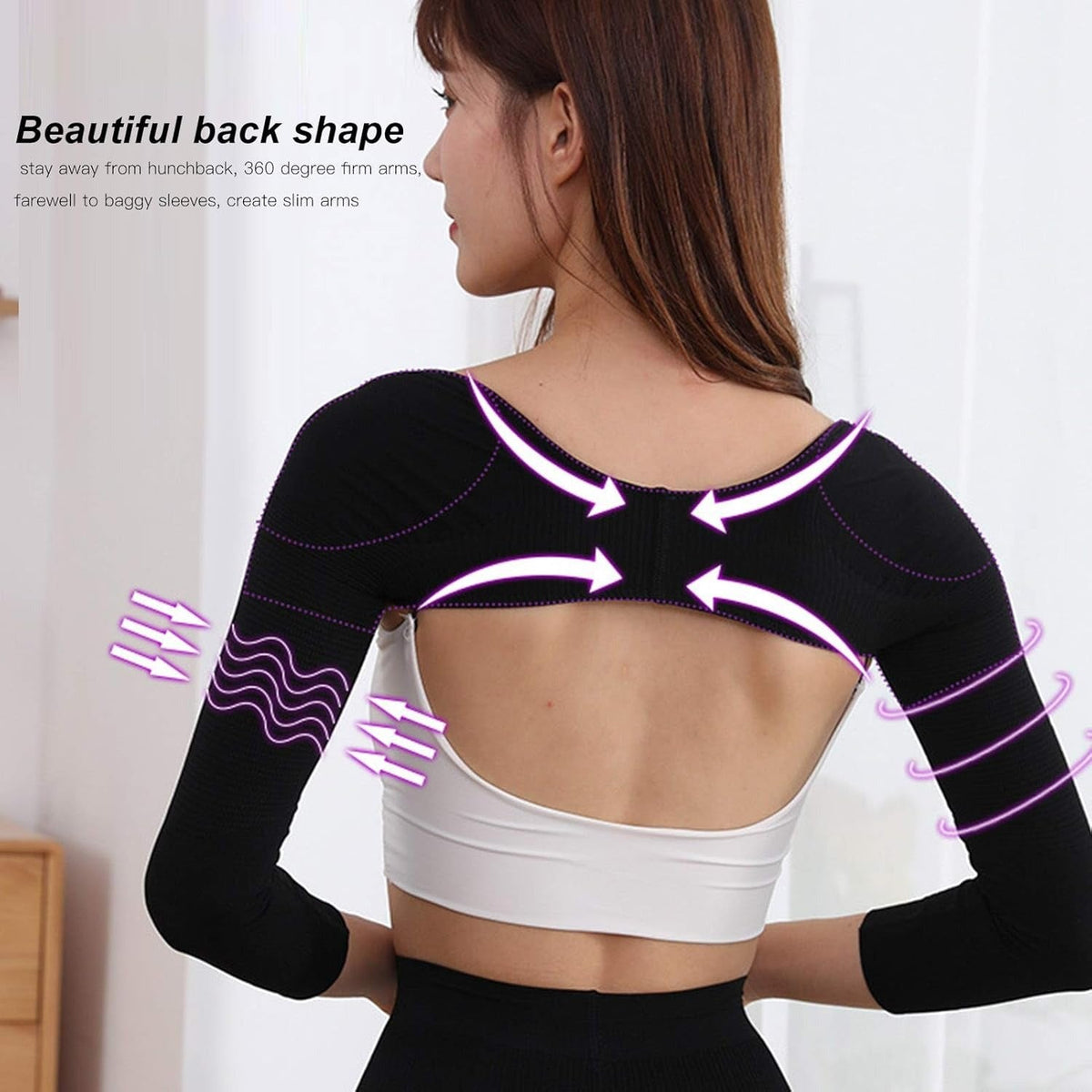 Posture Corrector Arm Sleeves for Women ✨