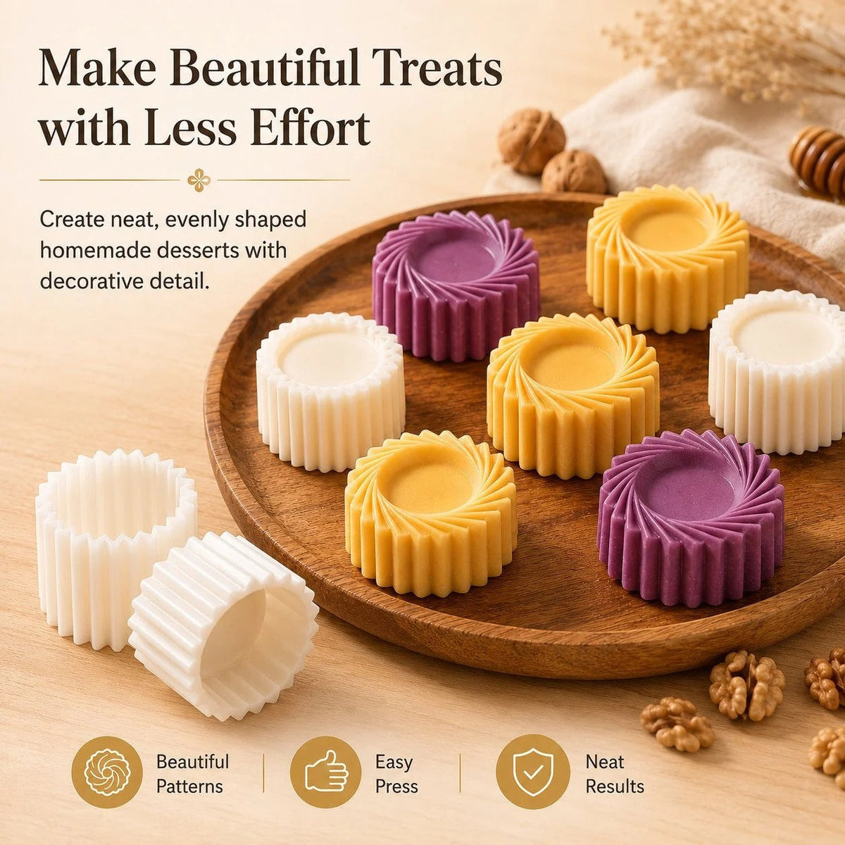 🍪 EasyBake™ Mini Dessert Silicone Molds