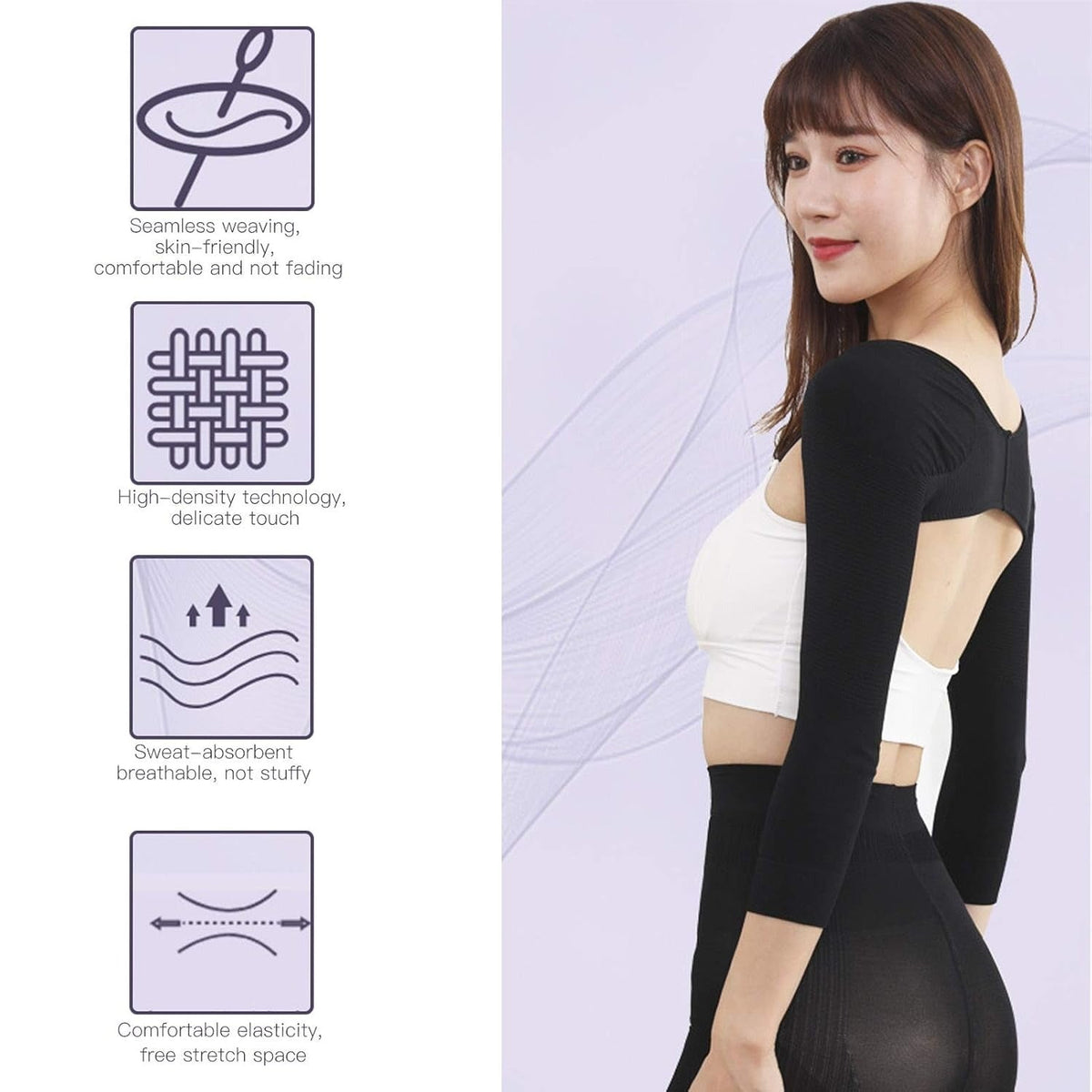 Posture Corrector Arm Sleeves for Women ✨