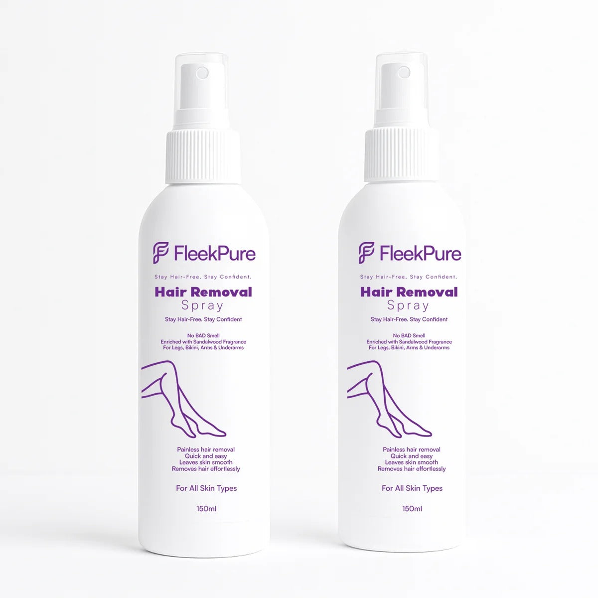 🔥 Instant Painless Hair Removal Spray – Remove Unwanted Hair Easily