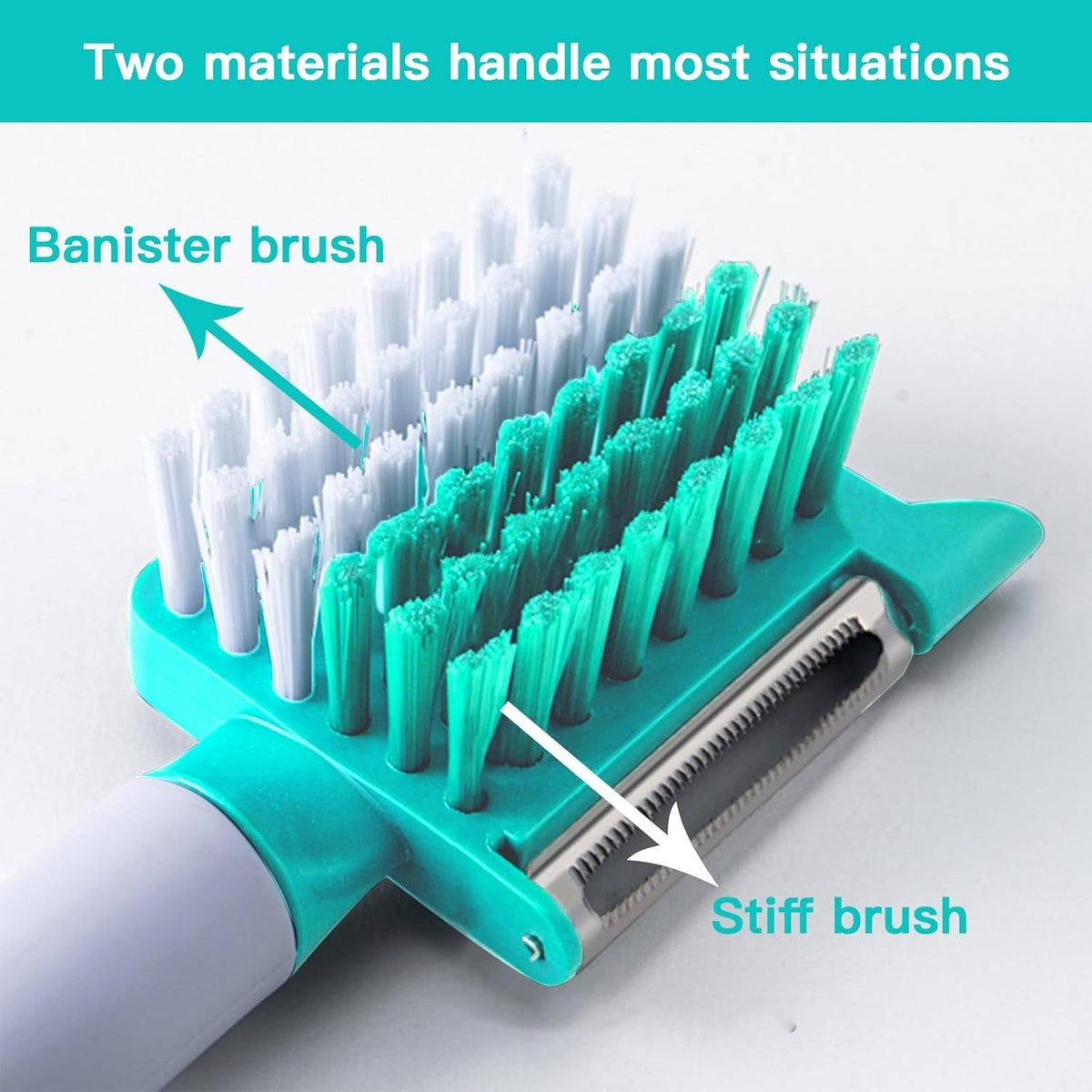 4-in-1 Potato & Vegetable Peeler, Brush & Spot Remover