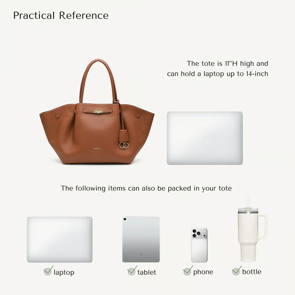 The Everyday Luxury Tote Bag ( No replica no copy 100% Original )
