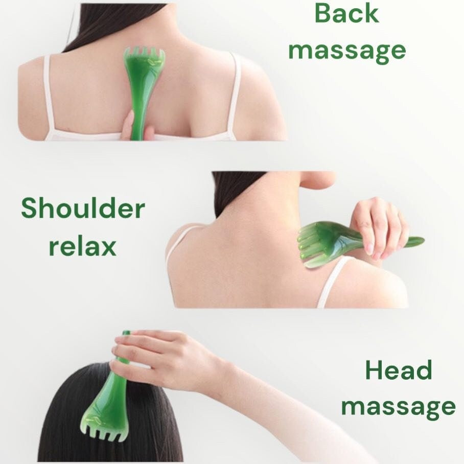 Massage Claw Comb – Relaxing Head & Body Massage Tool