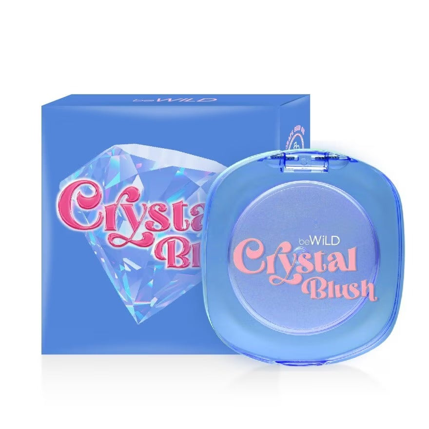 Korean Crystal Glow Color-Changing Blush with Hyaluronic Acid & Vitamin E