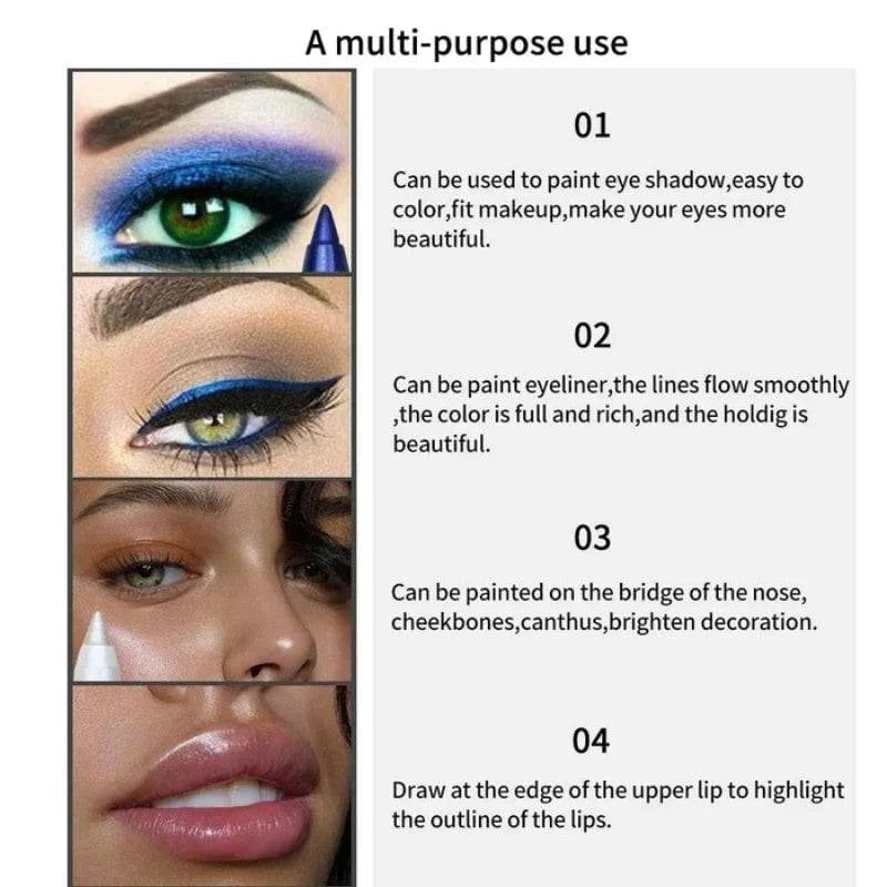 ✨ 4-in-1 Multi-Use Makeup Pencil – Eyes, Lips & Highlight 💄
