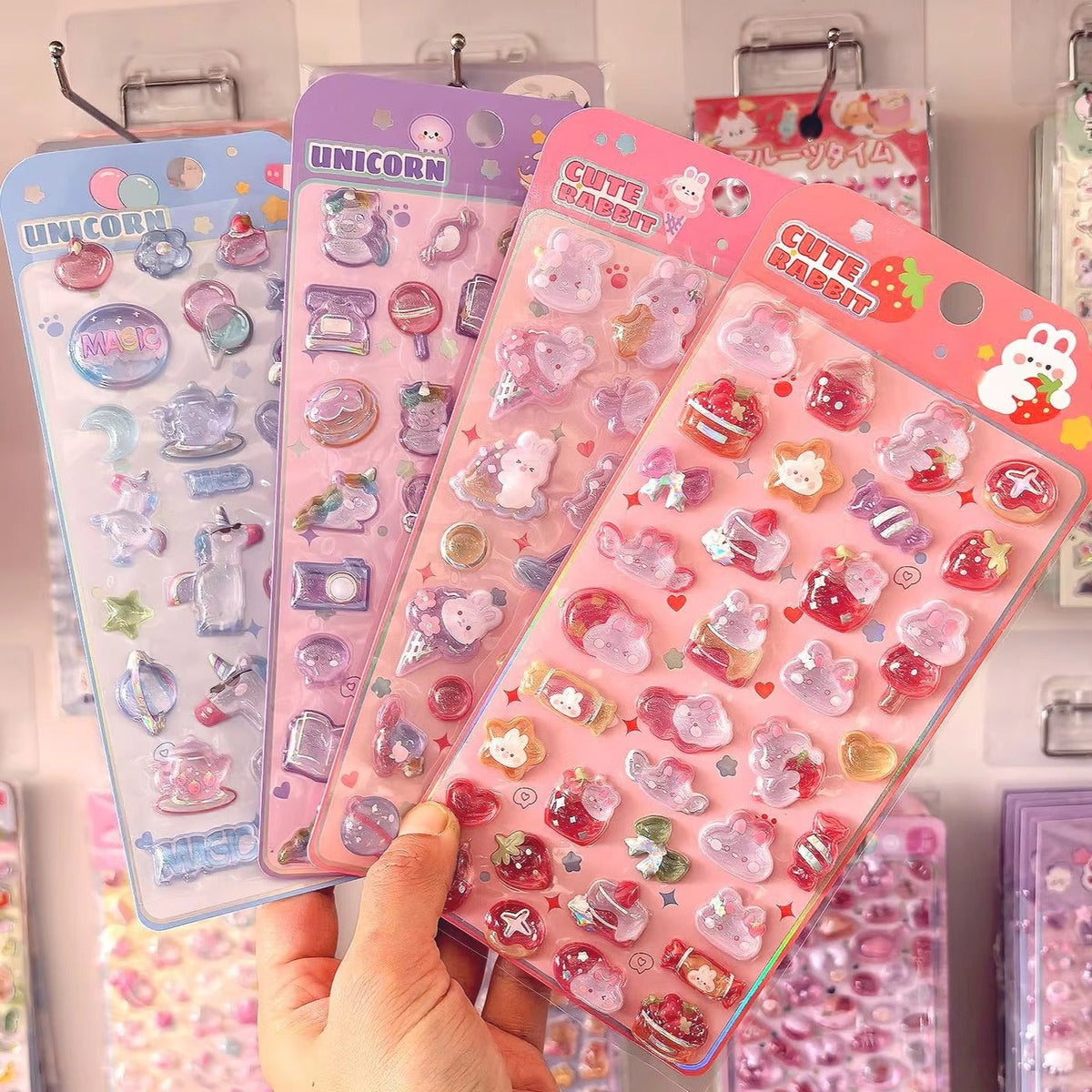 Puffy Love Charms  Sticker 💕