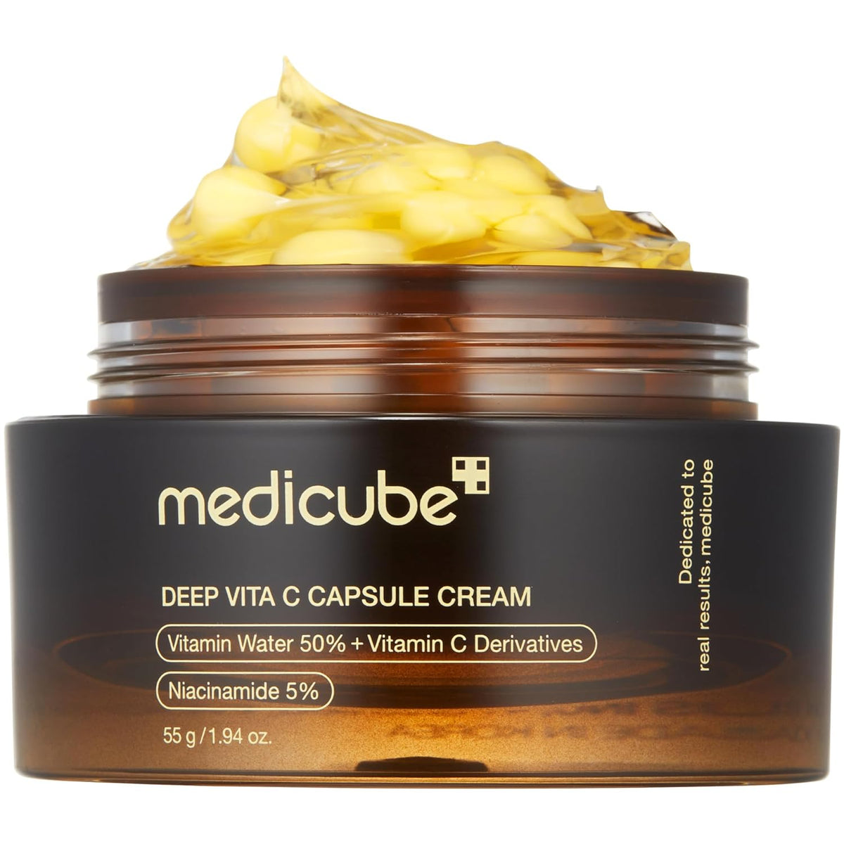 Medicube Deep Vita C Golden Capsule Face Moisturizer Cream  55g
