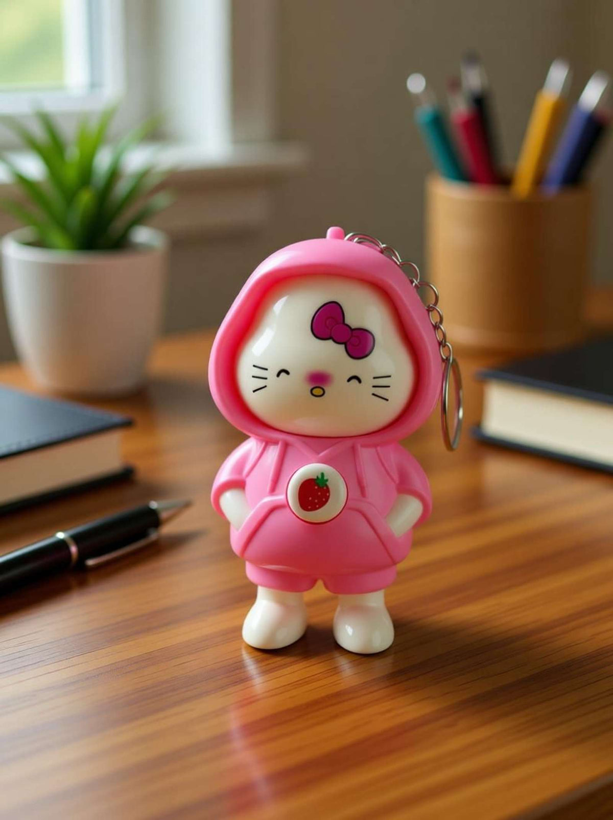 Hello Kitty Face Changing Keychain Cute Keychain