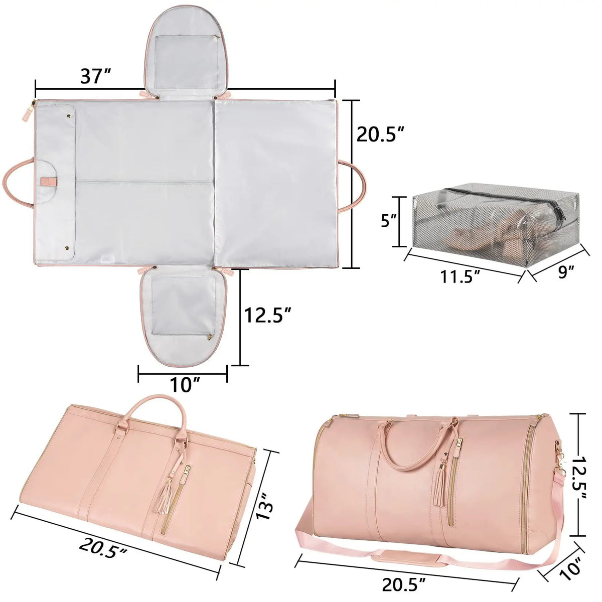🔥 Smart Travel Organizer Bag – Carry More, Stay Organized