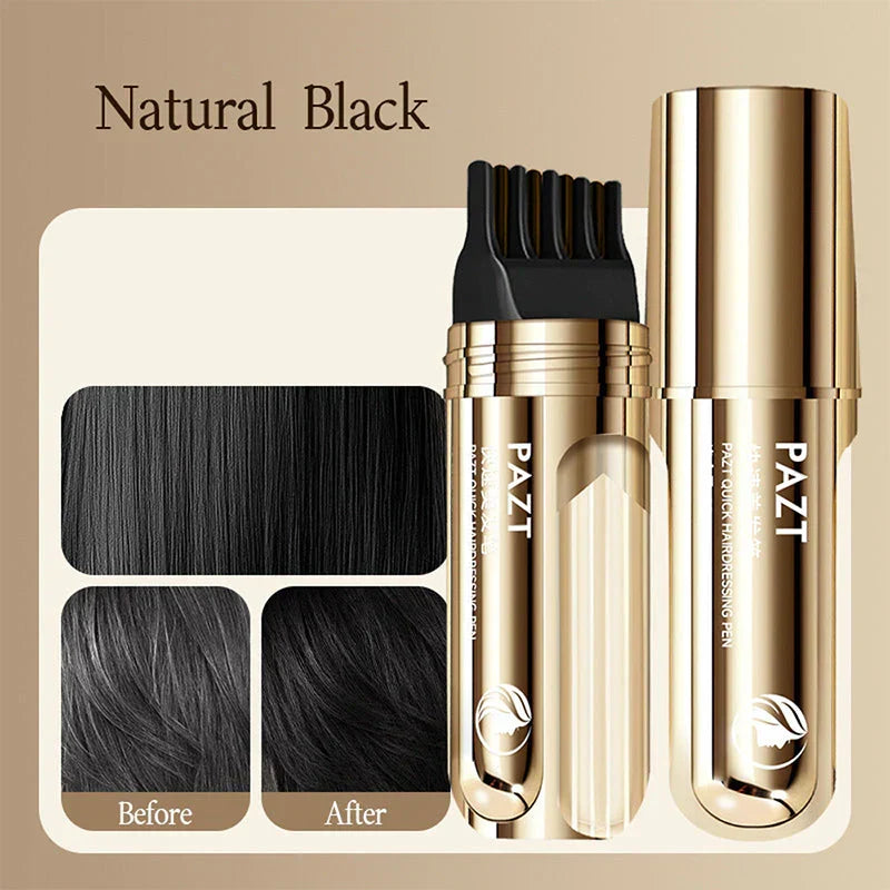 2-in-1 Gray Coverage Hair Dye Comb ( Allow to Open )