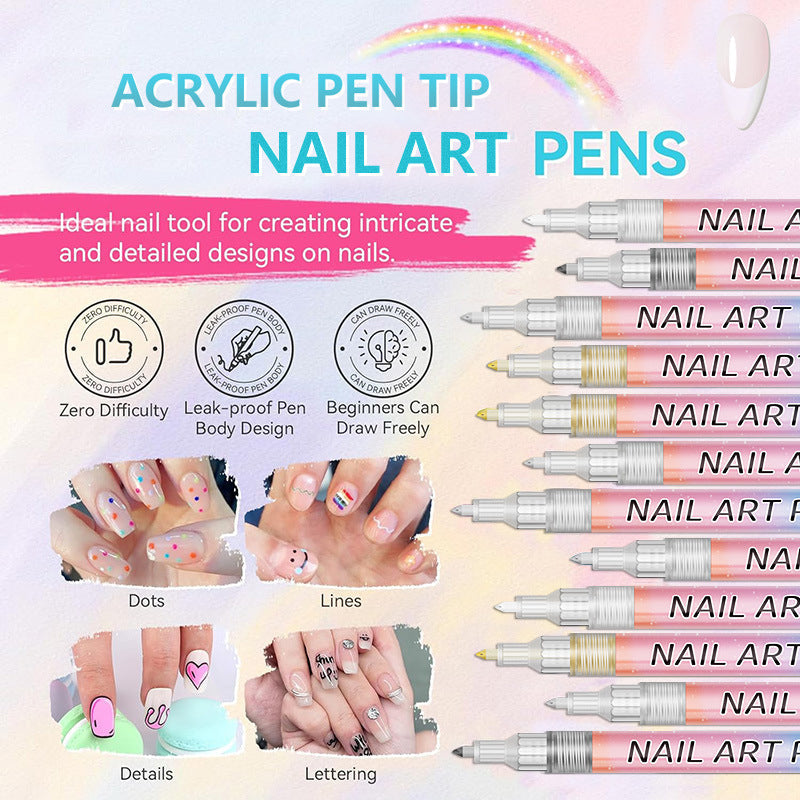 Nail Art Marker Set